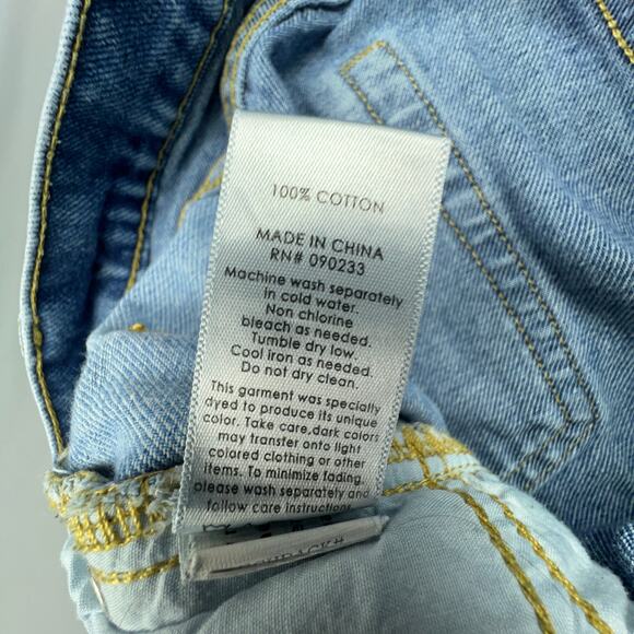 PacSun Vintage Icon Two-Tone High Waist Panel Jeans Sz 28 - Picture 5 of 5